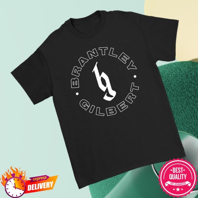 Trending Brantley Gilbert Store Merch Circle Logo Shirt